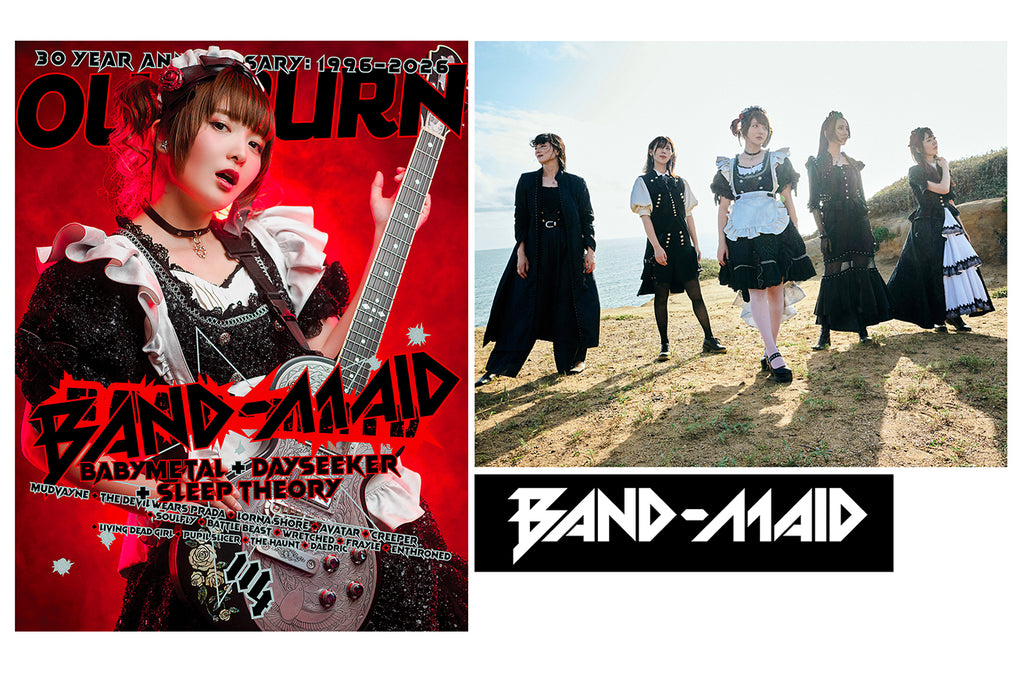 OUTBURN #114 BAND-MAID Super SCOOOOOP Photo and Sticker Bundle
