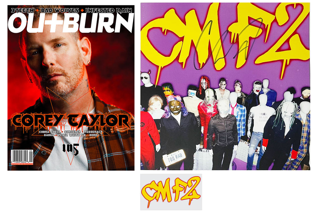 OUTBURN #105 LIMITED EDITION COREY TAYLOR FRESH SMOKE BUNDLE