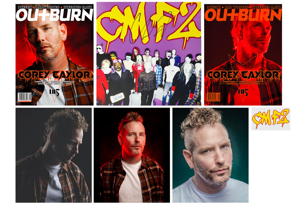 OUTBURN #105 LIMITED EDITION COREY TAYLOR CMF2 x2 BUNDLE