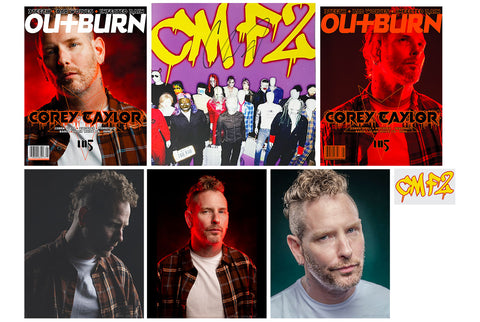 OUTBURN #105 LIMITED EDITION COREY TAYLOR CMF2 x2 BUNDLE