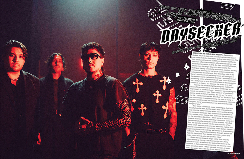 OUTBURN #114 DAYSEEKER Creature Feature Autographed Bundle