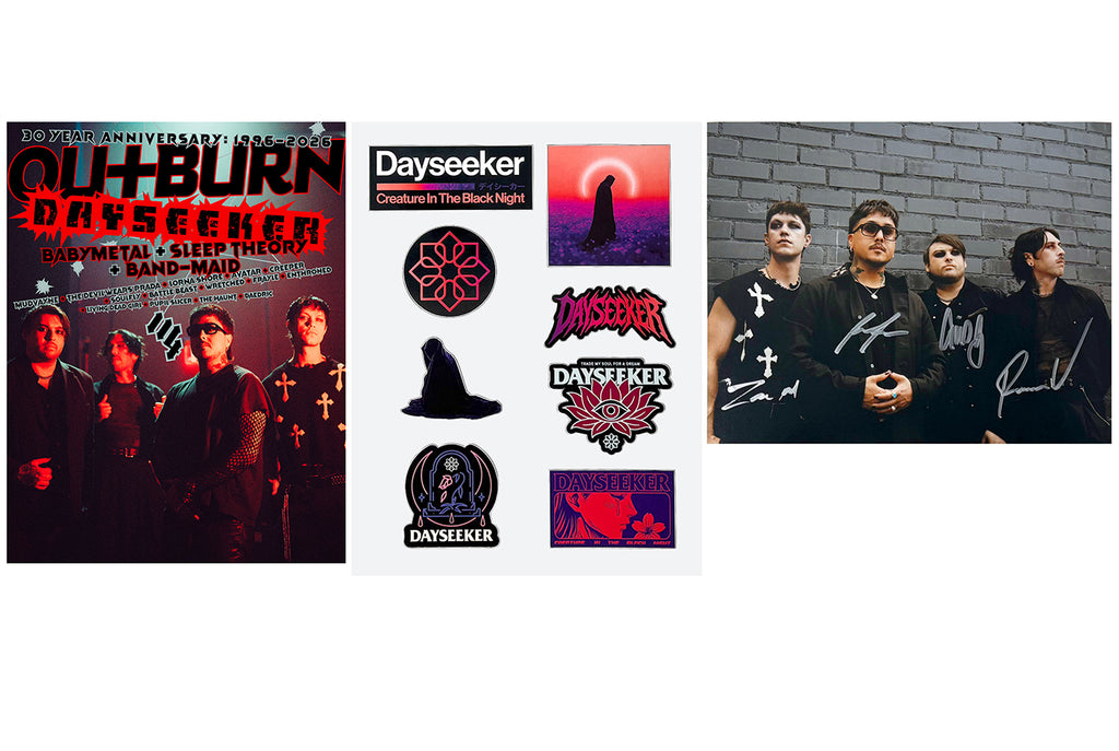 OUTBURN #114 DAYSEEKER Creature Feature Autographed Bundle