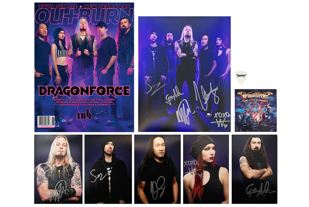 OUTBURN #106 LIMITED EDITION DRAGONFORCE POWER WARP BUNDLE