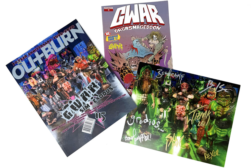 OUTBURN #115 GWAR Tyrant King Bundle