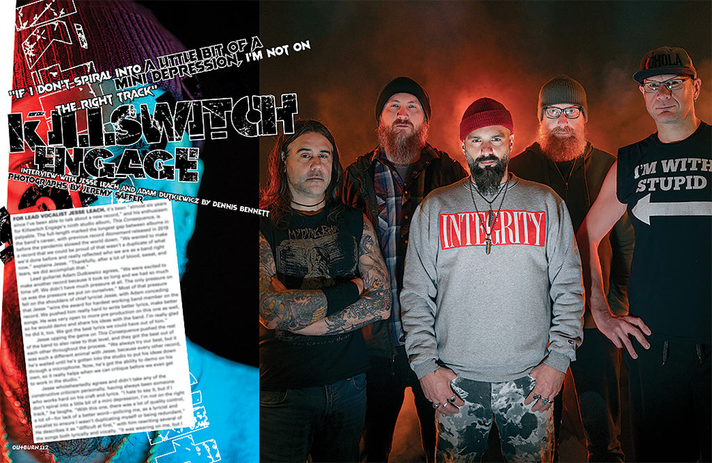OUTBURN #112 KILLSWITCH ENGAGE CONSEQUENCE BUNDLE