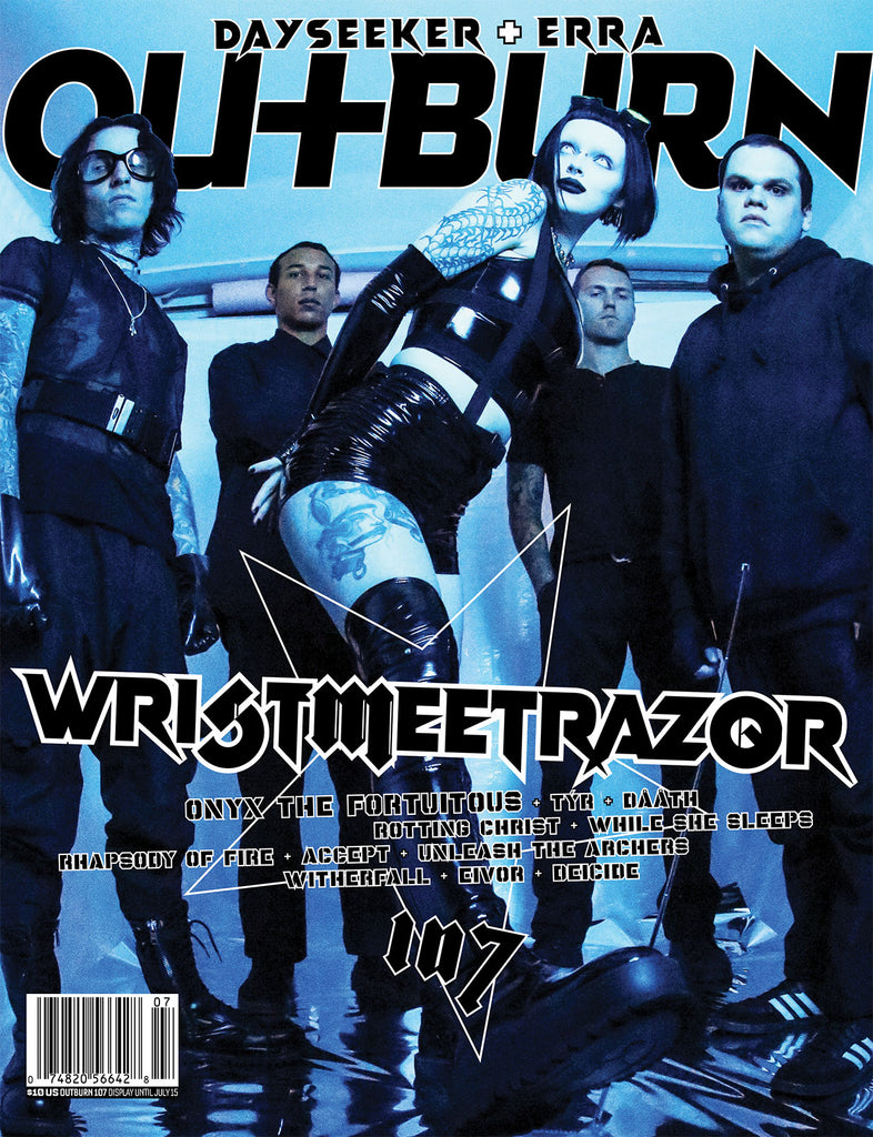 OUTBURN #107 LIMITED EDITION WRISTMEETRAZOR MISANTHROPIC BLACK HOLE BUNDLE
