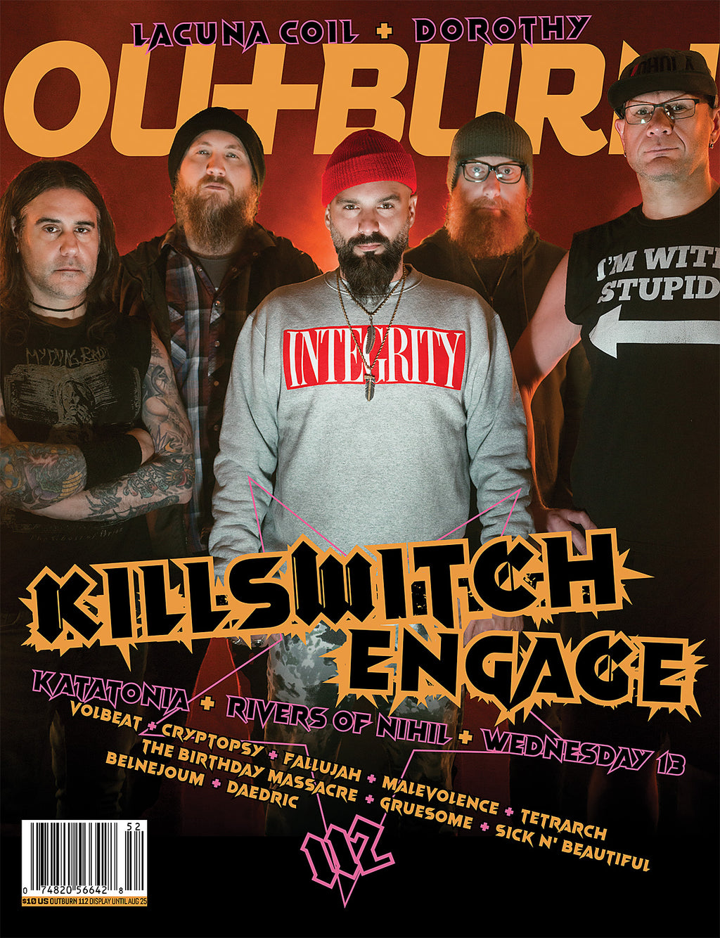 OUTBURN #112 KILLSWITCH ENGAGE CONSEQUENCE BUNDLE