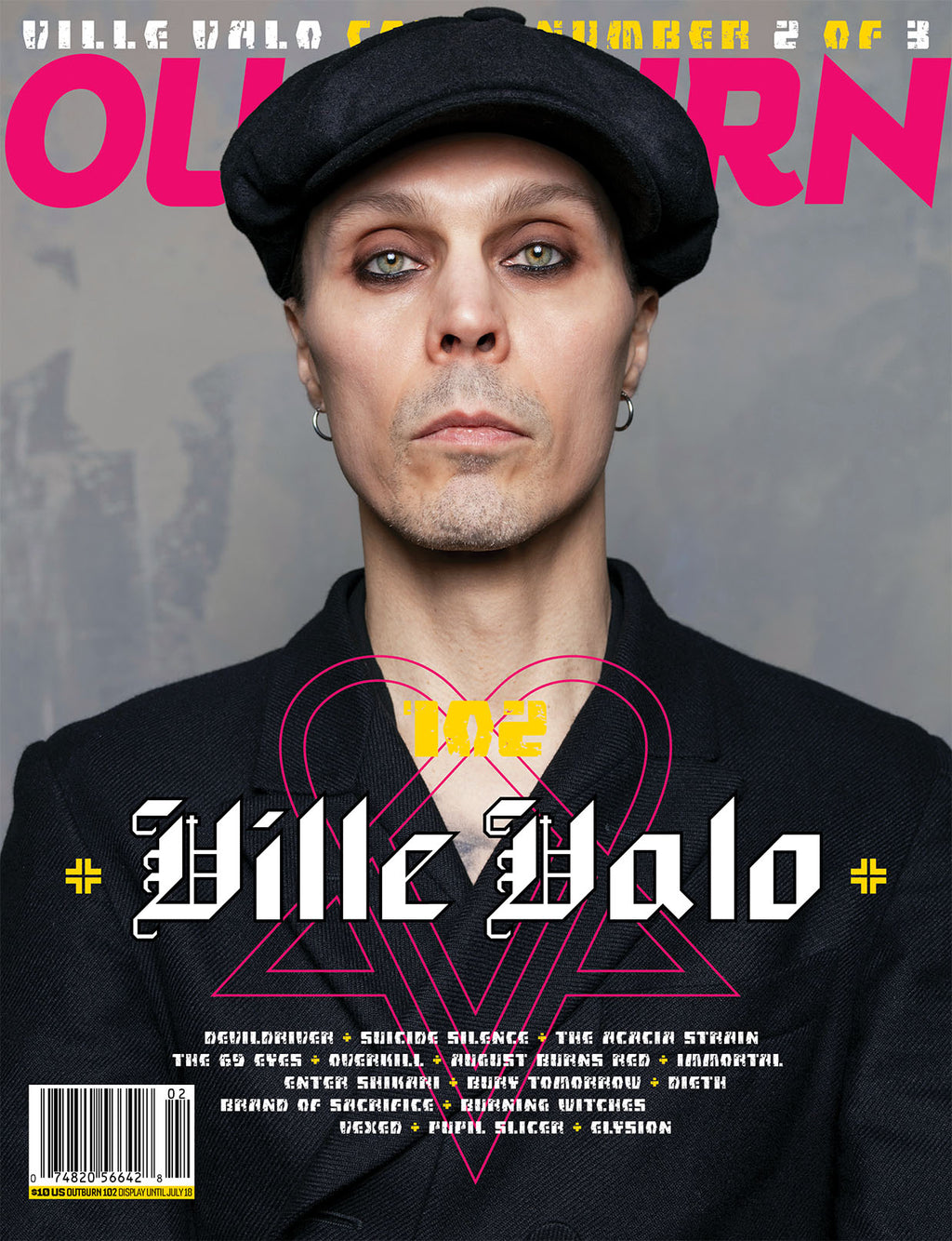 OUTBURN #102 LIMITED EDITION VILLE VALO GRAY TEARS BUNDLE
