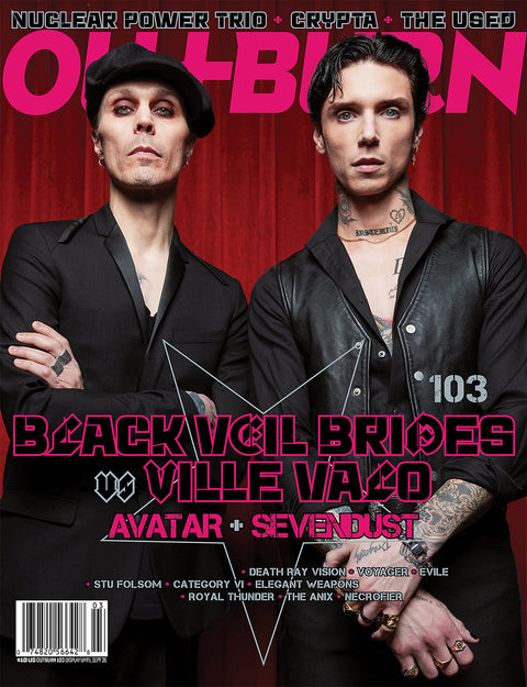 OUTBURN #103 LIMITED EDITION BLACK VEIL BRIDES vs VILLE VALO BUNDLE