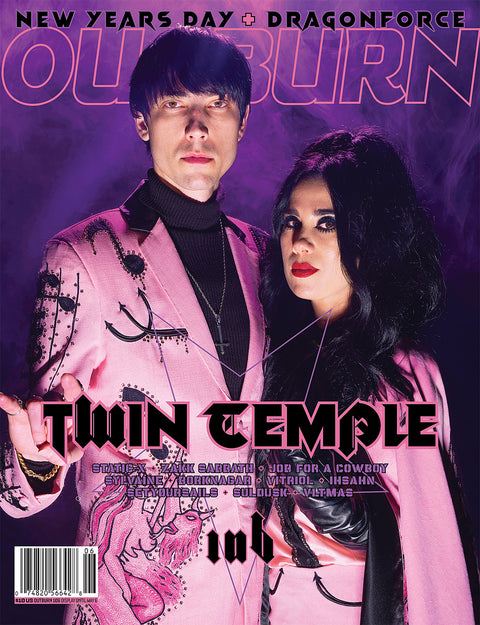 OUTBURN #106 LIMITED EDITION TWIN TEMPLE SATANIC PANIC BUNDLE