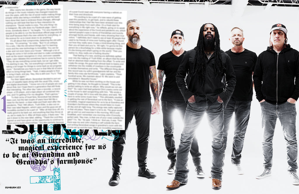 OUTBURN #103 LIMITED EDITION SEVENDUST KILLER BUNDLE