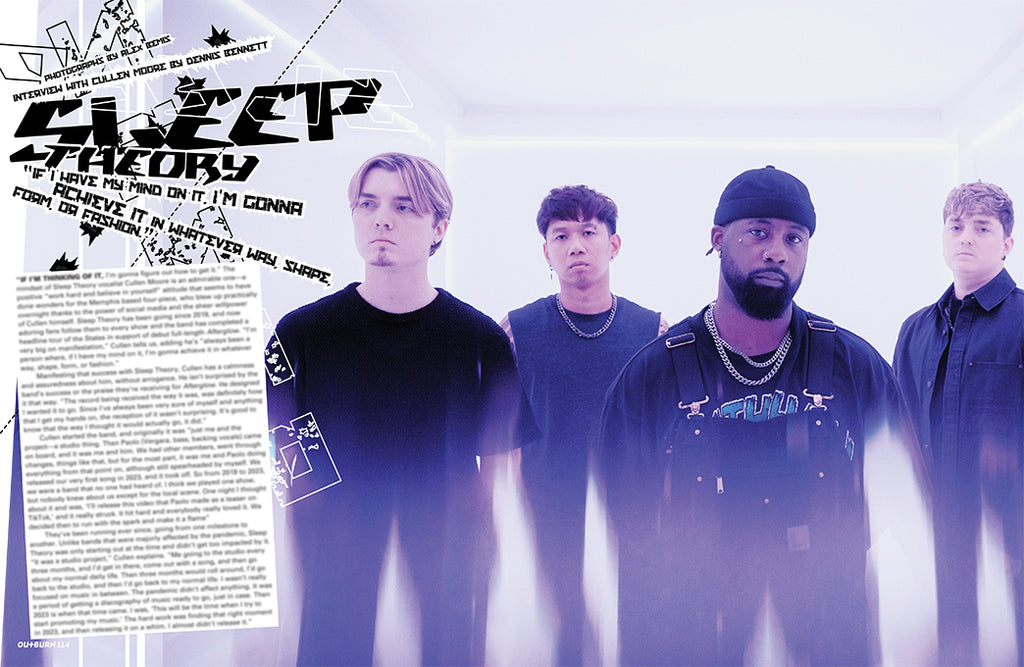 OUTBURN #114 SLEEP THEORY Awesome Afterglow Autographed Bundle