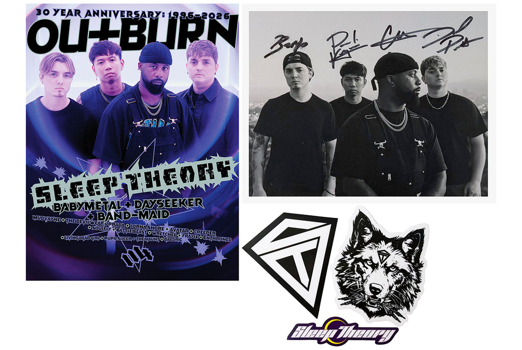 OUTBURN #114 SLEEP THEORY Awesome Afterglow Autographed Bundle