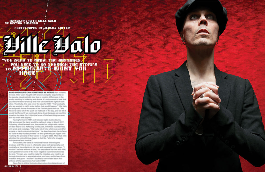 OUTBURN #102 LIMITED EDITION VILLE VALO SUPREME NOIR BUNDLE