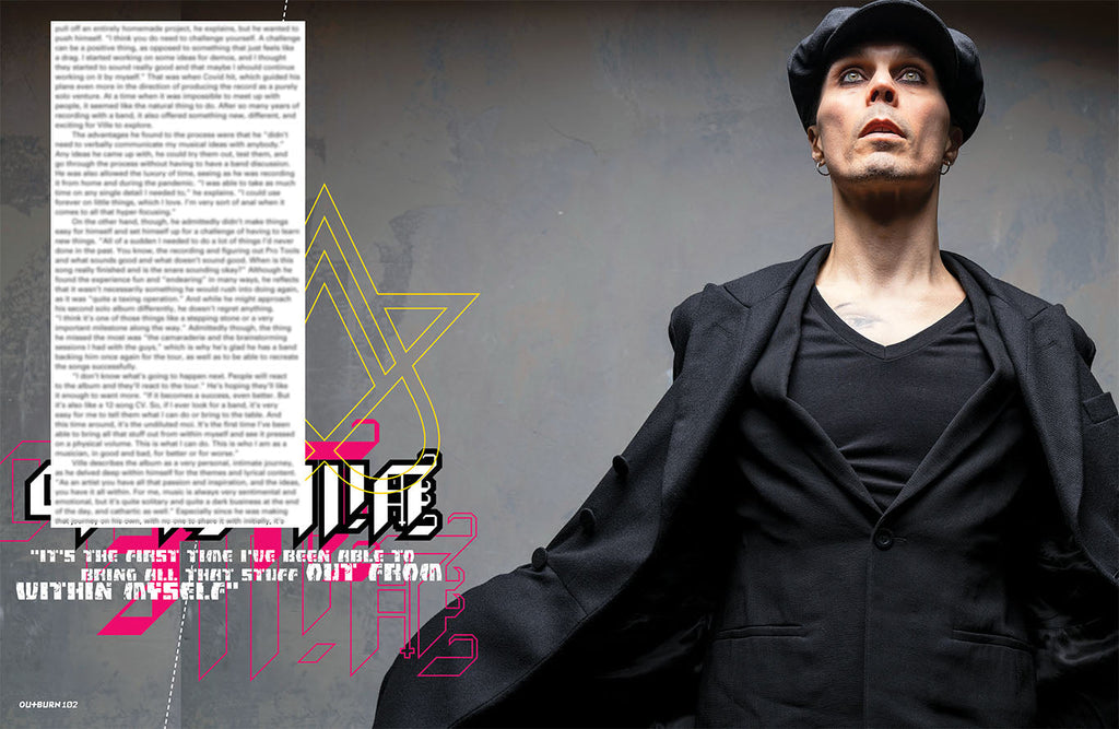 OUTBURN #102 VILLE VALO CRIMSON LOVE COVER + PHOTOS BUNDLE