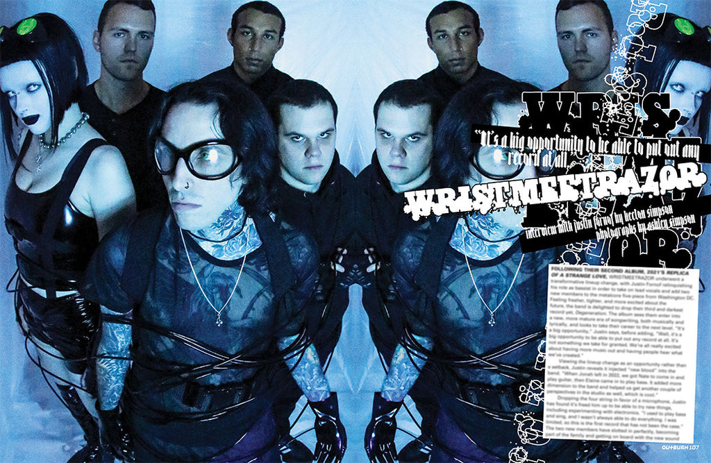 OUTBURN #107 LIMITED EDITION WRISTMEETRAZOR MISANTHROPIC BLACK HOLE BUNDLE