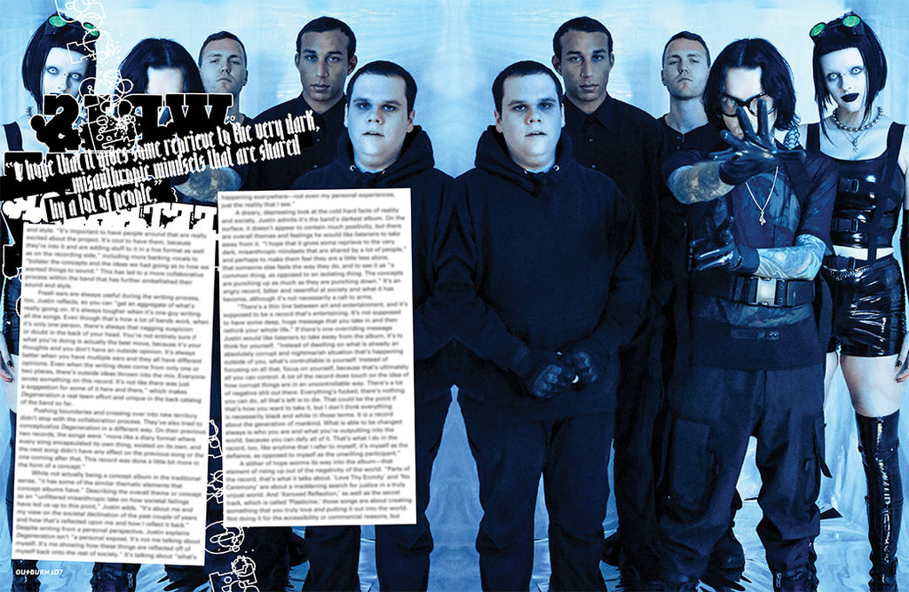 OUTBURN #107 LIMITED EDITION WRISTMEETRAZOR MISANTHROPIC BLACK HOLE BUNDLE