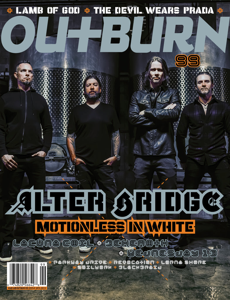 OUTBURN #99 LIMITED EDITION ALTER BRIDGE ROYALTY BUNDLE