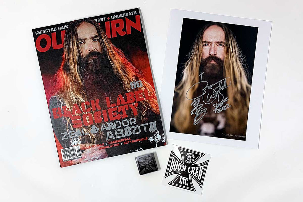 OUTBURN #96 LIMITED EDITION BLACK LABEL SOCIETY ETERNAL WYLDE BUNDLE