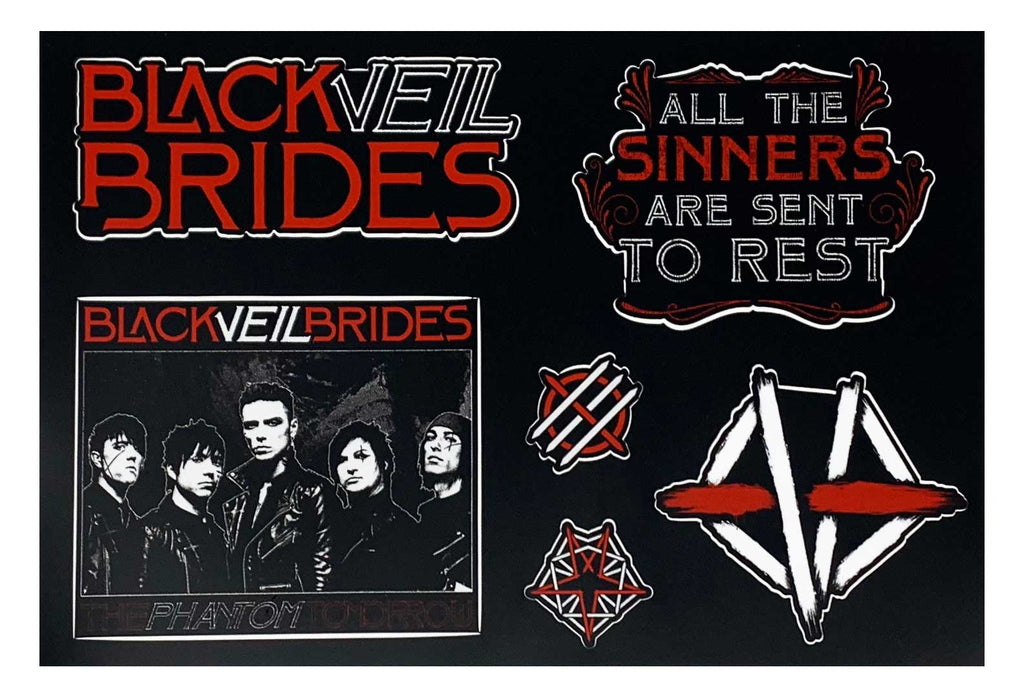 OUTBURN #94 LIMITED EDITION BLACK VEIL BRIDES BUNDLE