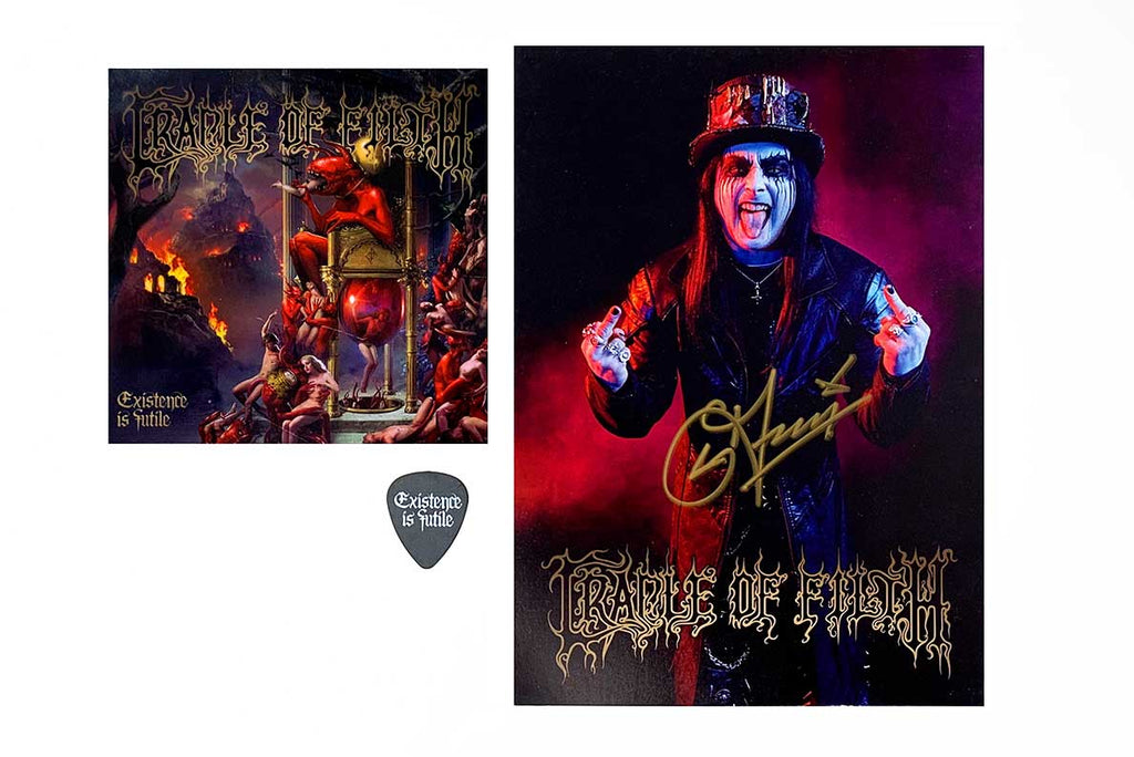 OUTBURN #95 LIMITED EDITION CRADLE OF FILTH EXTRA FILTHY BUNDLE