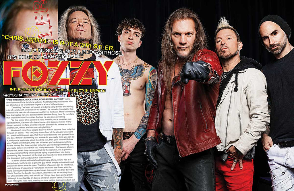 OUTBURN #97 LIMITED EDITION FOZZY BOOMBOX BUNDLE