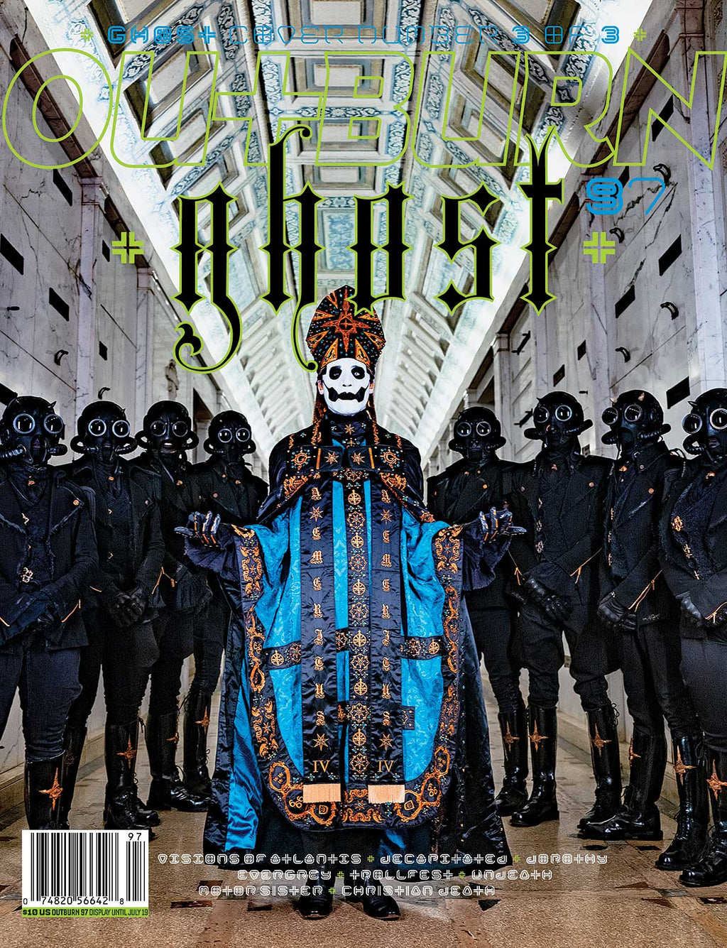 OUTBURN #97 LIMITED EDITION GHOST NAMELESS GHOULS COVER