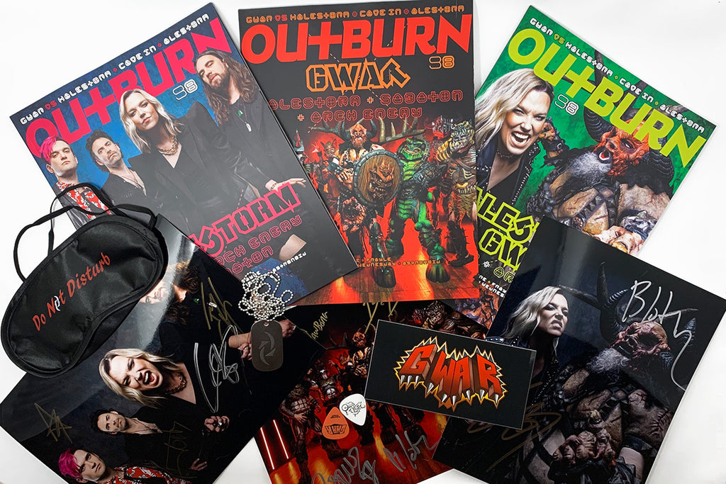 OUTBURN #98 LIMITED EDITION GWARSTORM TRIPTYCH BUNDLE