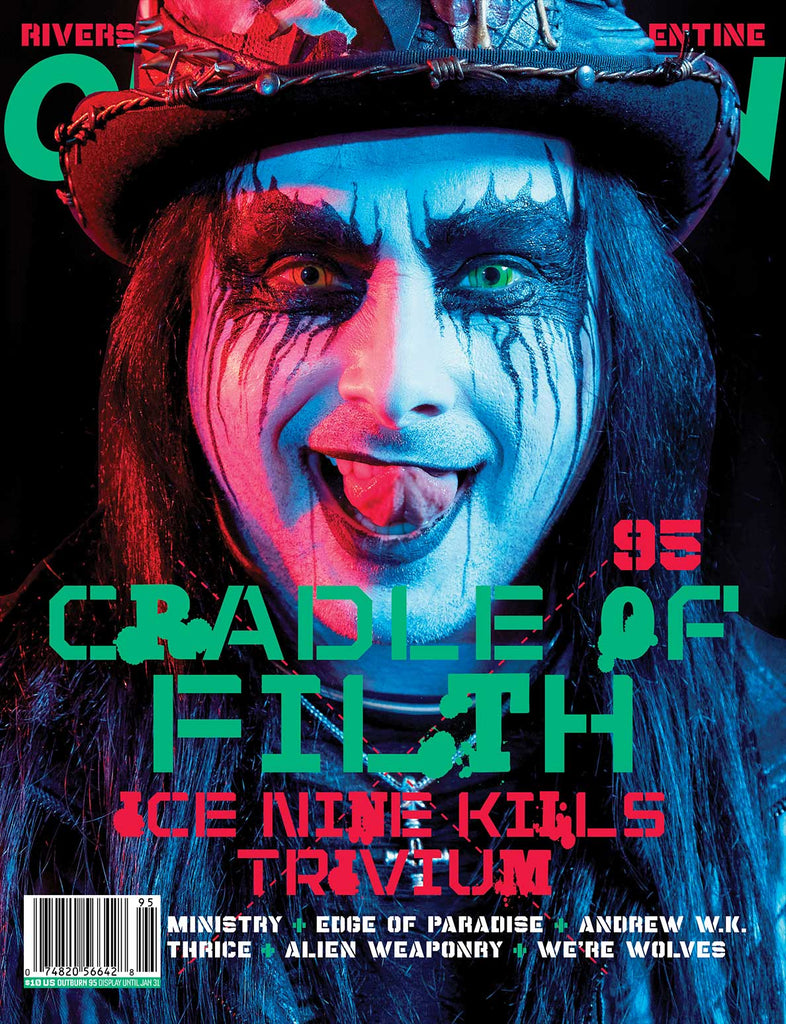 OUTBURN #95 LIMITED EDITION CRADLE OF FILTH EXTRA FILTHY BUNDLE