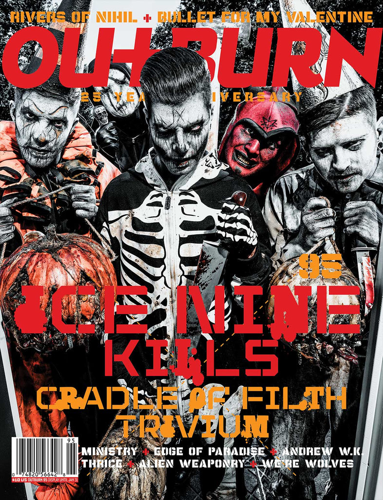 OUTBURN #95 LIMITED EDITION ICE NINE KILLS ULTIMATE KILLER BUNDLE