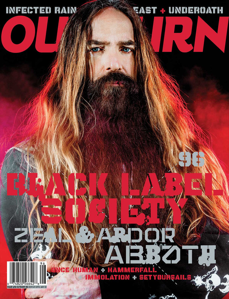 OUTBURN #96 LIMITED EDITION BLACK LABEL SOCIETY ULTIMATE DOOM CREW INC. BUNDLE