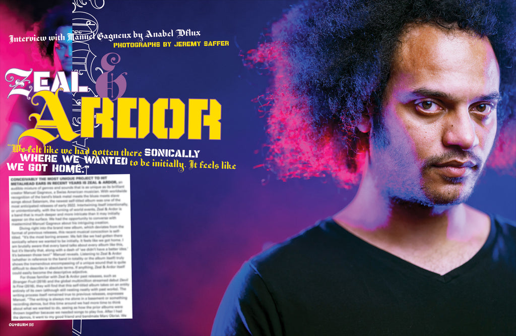 OUTBURN #96 LIMITED EDITION ZEAL & ARDOR UNHOLY BUNDLE