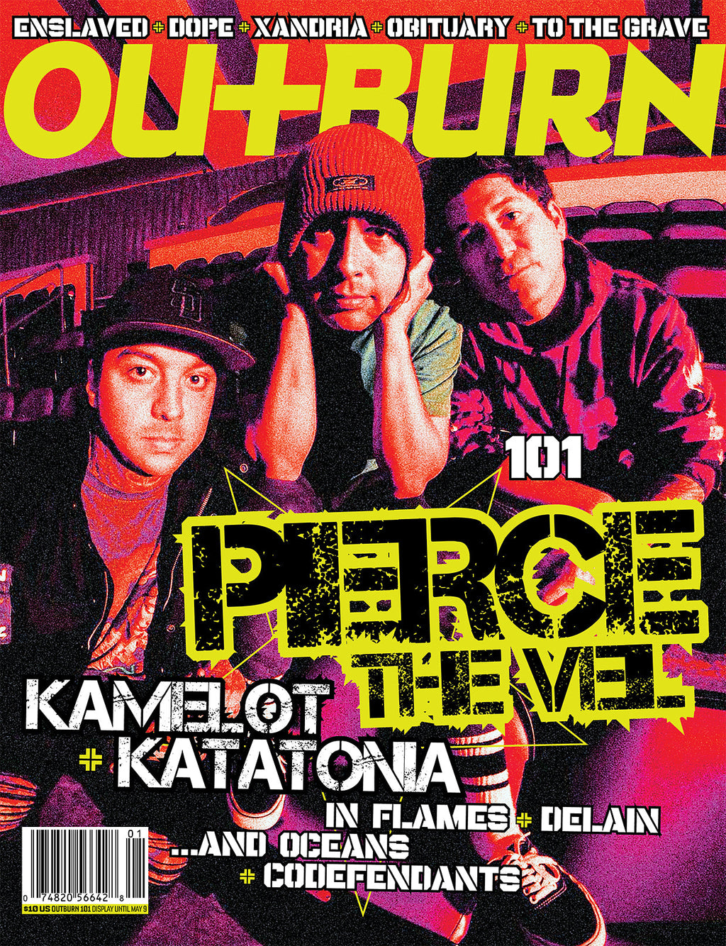 OUTBURN #101 PIERCE THE VEIL COVER