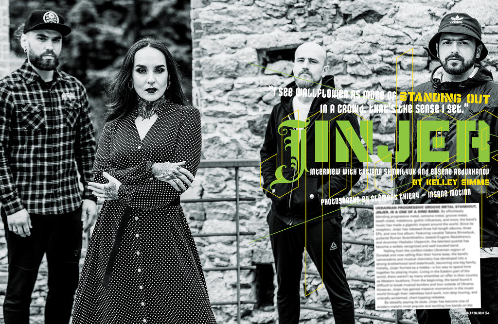 OUTBURN #94 LIMITED EDITION JINJER COVER & BUNDLE