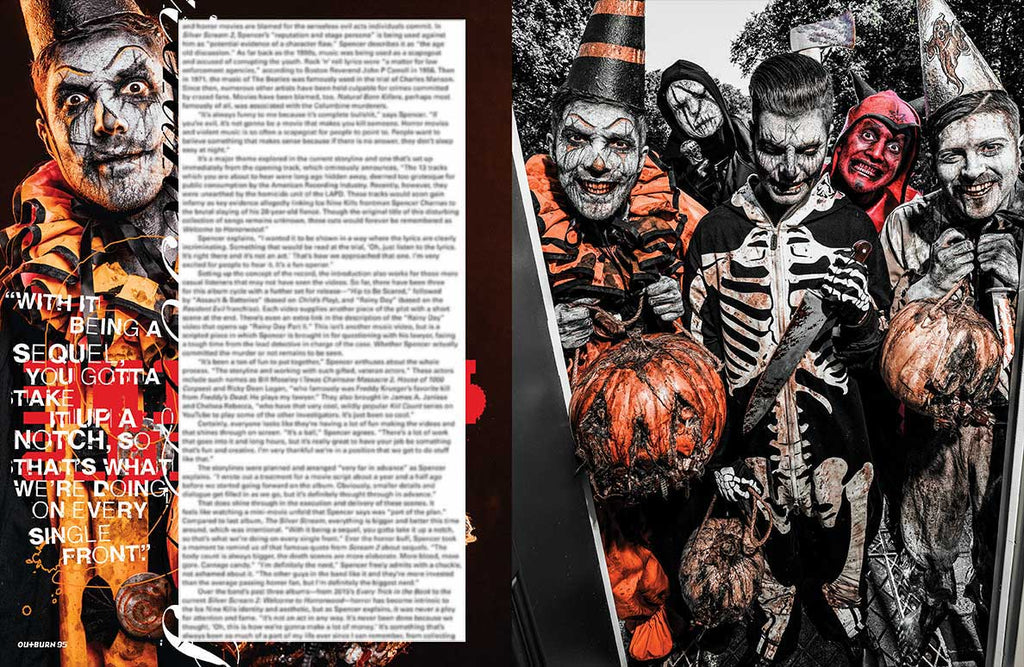 OUTBURN #95 LIMITED EDITION ICE NINE KILLS SPENCER COVER