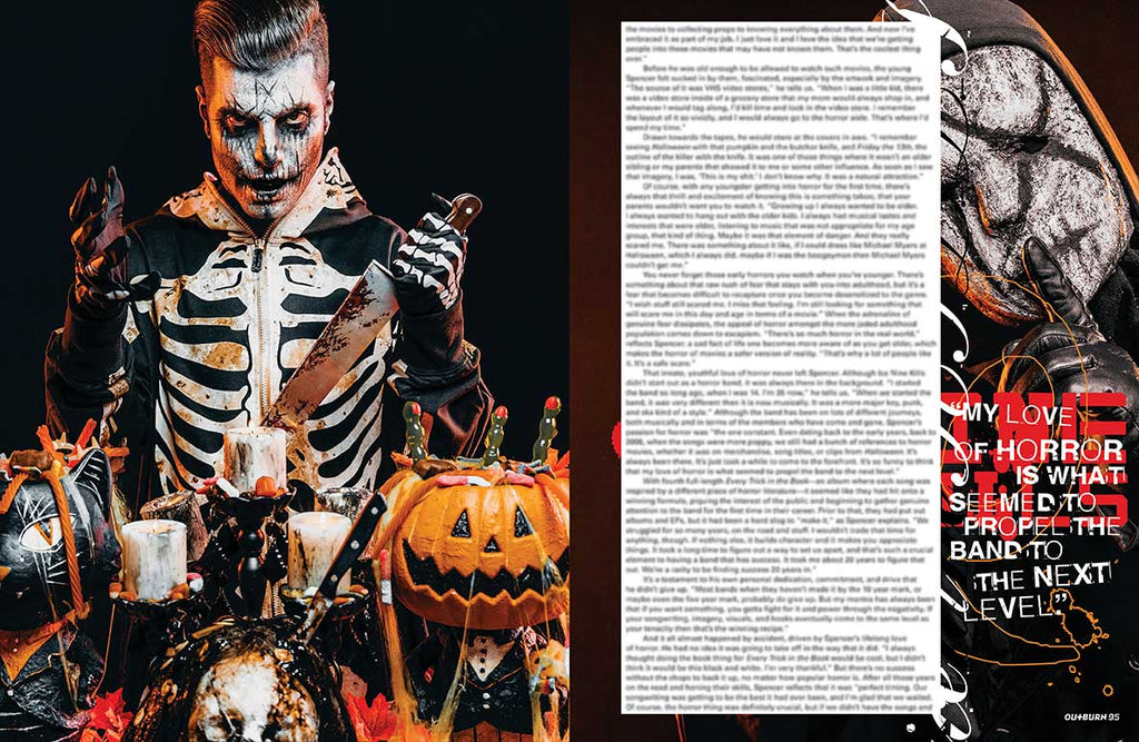 OUTBURN #95 LIMITED EDITION ICE NINE KILLS SPENCER COVER