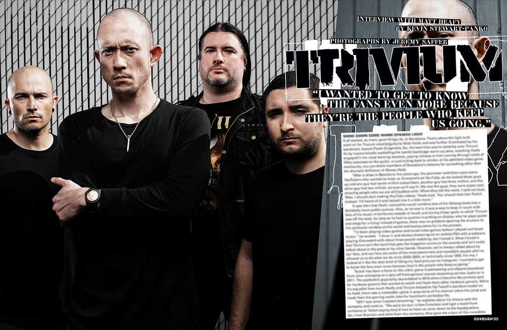 OUTBURN #95 LIMITED EDITION TRIVIUM MINI DRAGON BUNDLE