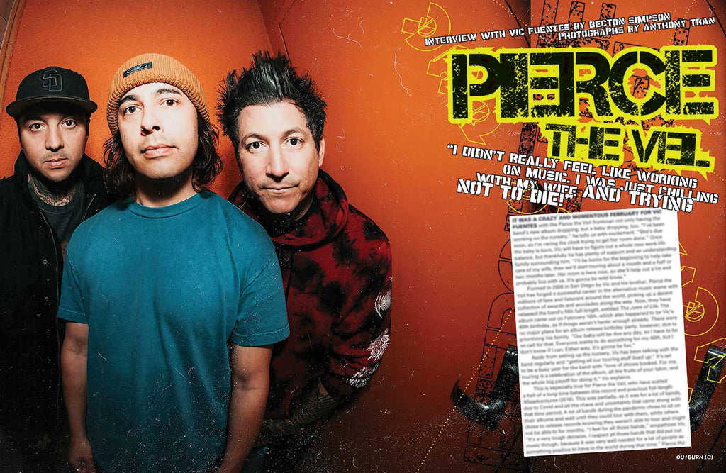 OUTBURN #101 PIERCE THE VEIL COVER