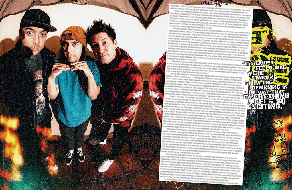 OUTBURN #101 PIERCE THE VEIL COVER