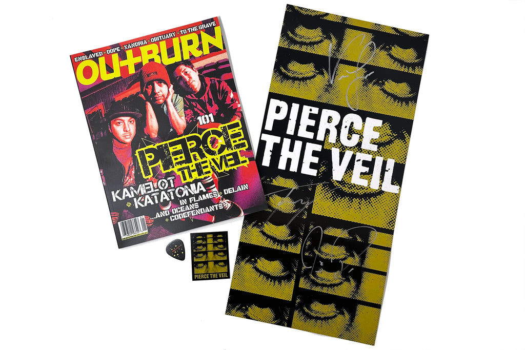 OUTBURN #101 LIMITED EDITION PIERCE THE VEIL FLAWLESS BUNDLE