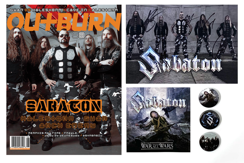 OUTBURN #98 LIMITED EDITION SABATON THE BUNDLE TO END ALL BUNDLES