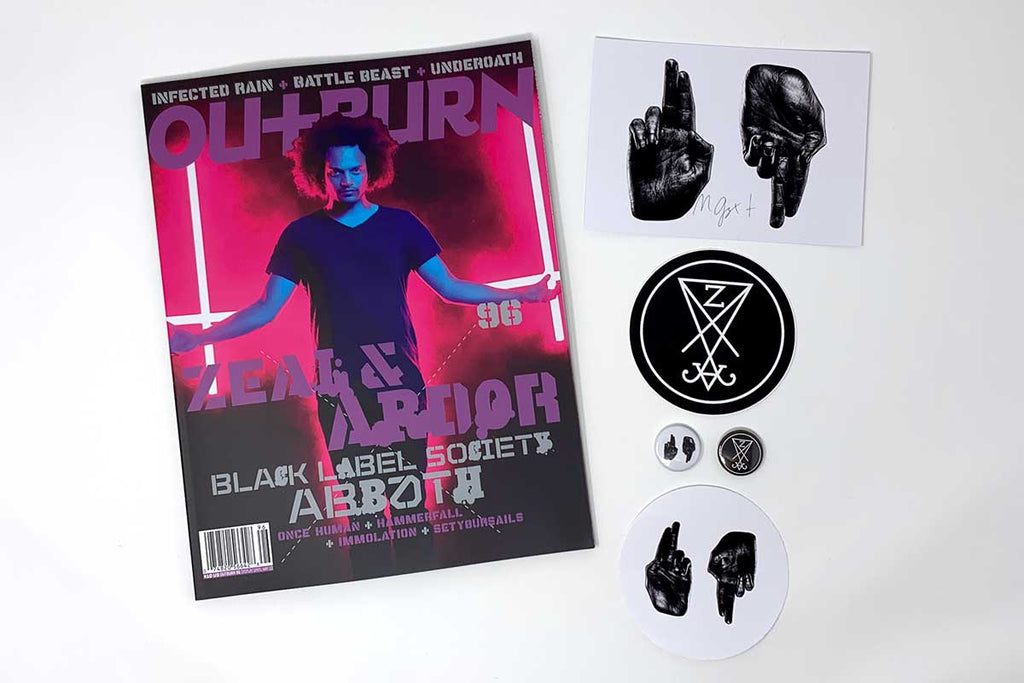 OUTBURN #96 LIMITED EDITION ZEAL & ARDOR UNHOLY BUNDLE