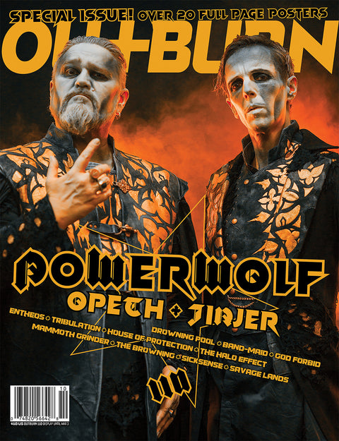 OUTBURN #110 LIMITED EDITION POWERWOLF WICKED WOLVES BUNDLE