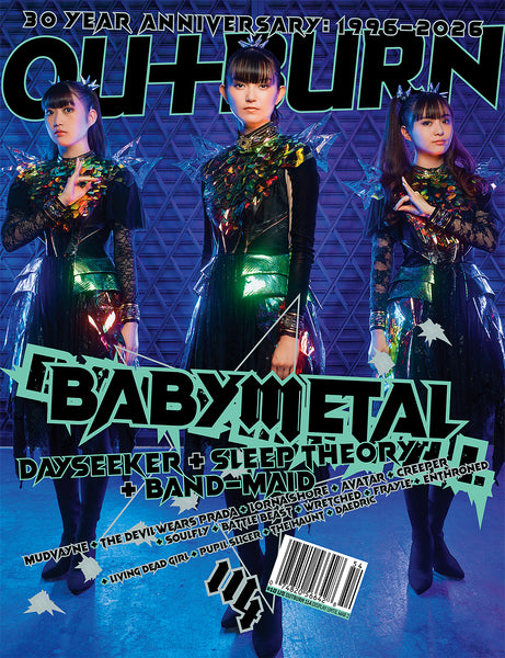 OUTBURN #114 BABYMETAL Beyond Metal Photo and Sticker Bundle