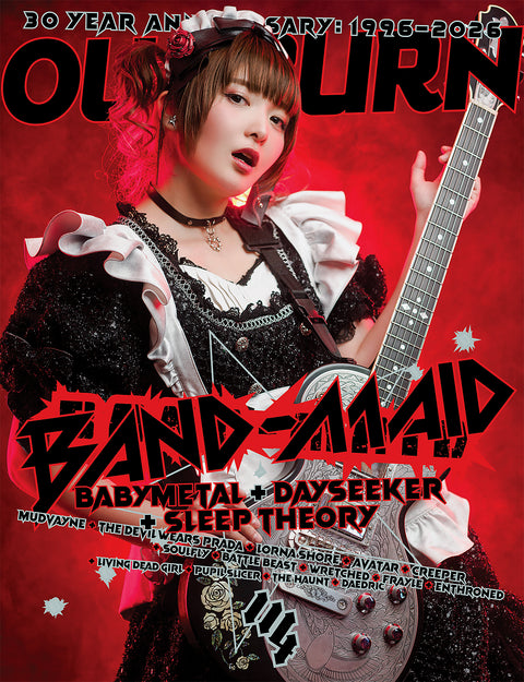OUTBURN #114 BAND-MAID Super SCOOOOOP Photo and Sticker Bundle
