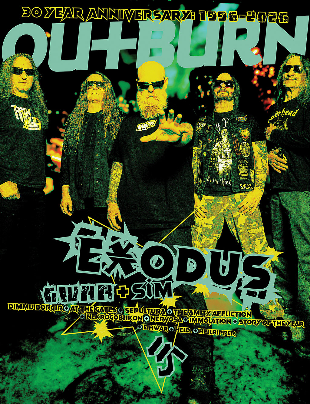 OUTBURN #115 EXODUS Goliath Signature Bundle