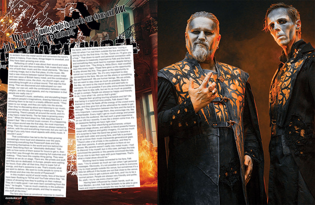 OUTBURN #110 LIMITED EDITION POWERWOLF WICKED WOLVES BUNDLE – Outburn