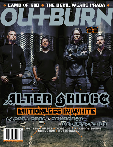 OUTBURN #99 LIMITED EDITION ALTER BRIDGE COVER