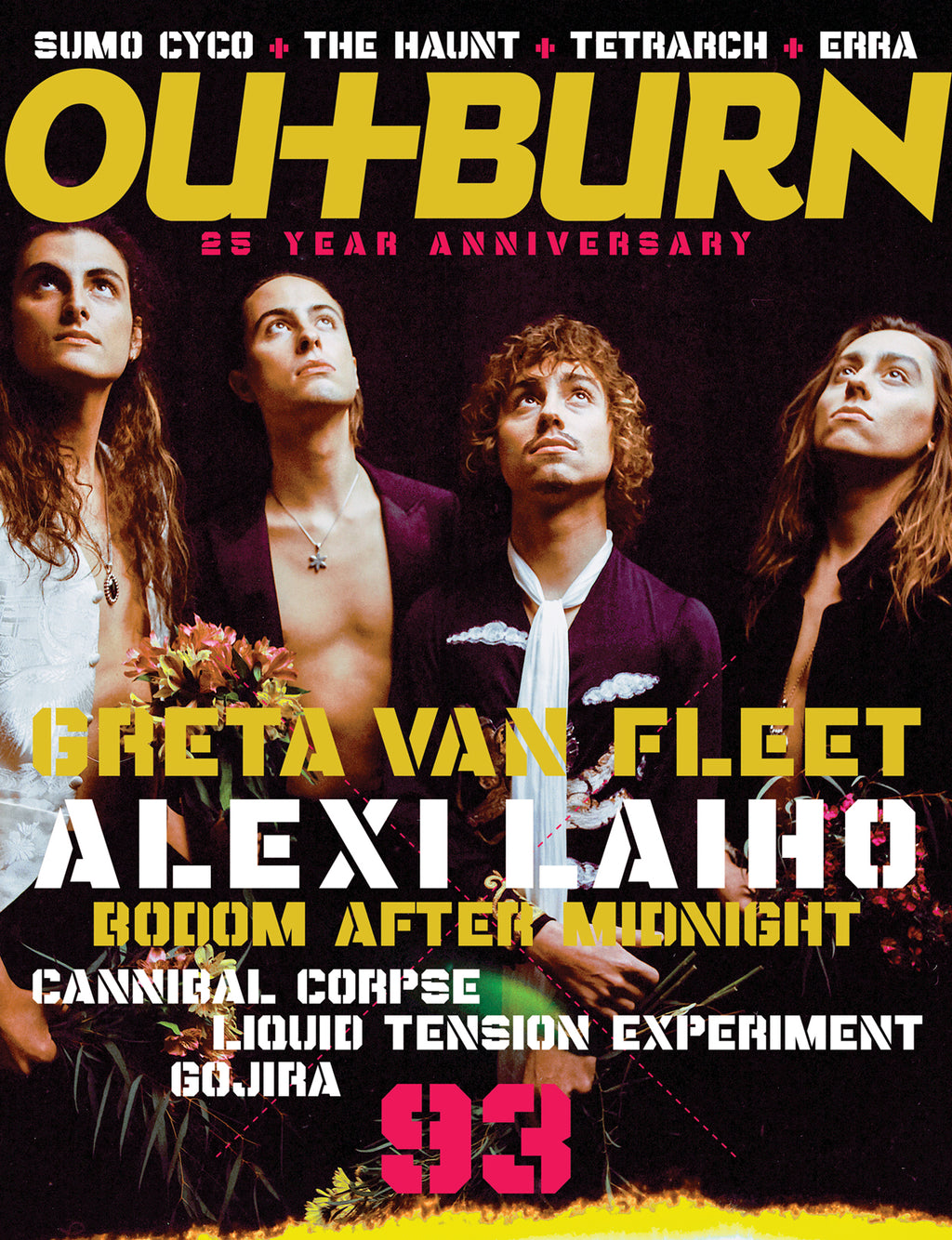 OUTBURN #93 with LIMITED EDITON COVER