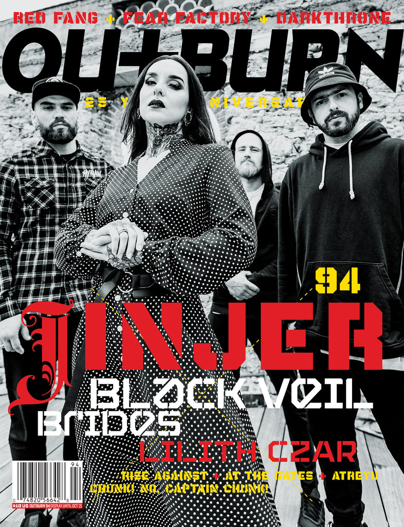 OUTBURN #94 LIMITED EDITION JINJER COVER & BUNDLE